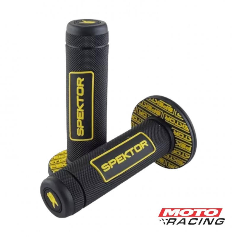 PUÑO SPEKTOR CROSS LUMOS AMARILLO -  NEGRO (SPEKTOR)