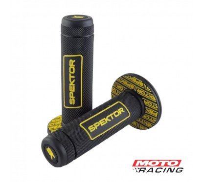 PUÑO SPEKTOR CROSS LUMOS AMARILLO -  NEGRO (SPEKTOR)