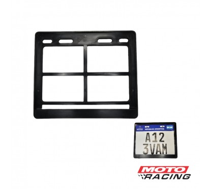 PORTA PATENTE M-  NUEVO MERCOSUR S- TORNILLO (MR)