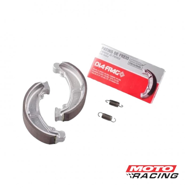 ZAPATA GILERA SMASH DELANTERA- HONDA CB250- RX REDONDA (DIAFRAG)