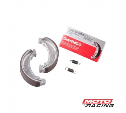 ZAPATA GILERA SMASH DELANTERA- HONDA CB250- RX REDONDA (DIAFRAG)