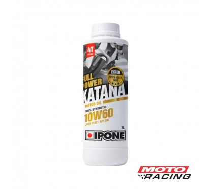 ACEITE KATANA FULL POWER SINTETICO C- ESTER 4T 10w60 1lts IPONE