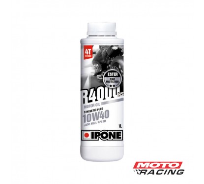 ACEITE R4000 RS SEMISINTETICO 10W40 P-  MOTOR 4T 1lts IPONE