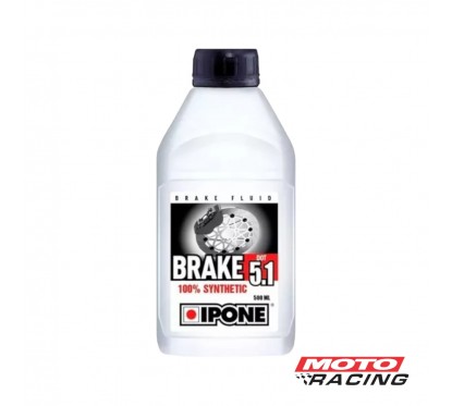 LIQUIDO FRENO DOT 5.1 SINTETICO 500ml (IPONE)
