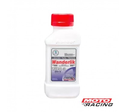 LIQUIDO FRENO DOT 3 100cc WANDER