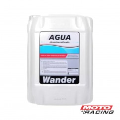 AGUA DESMINERALIZADA WANDER X20Lts.