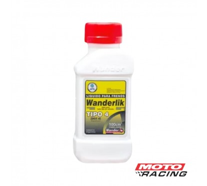 LIQUIDO FRENO DOT 4 100cc WANDER