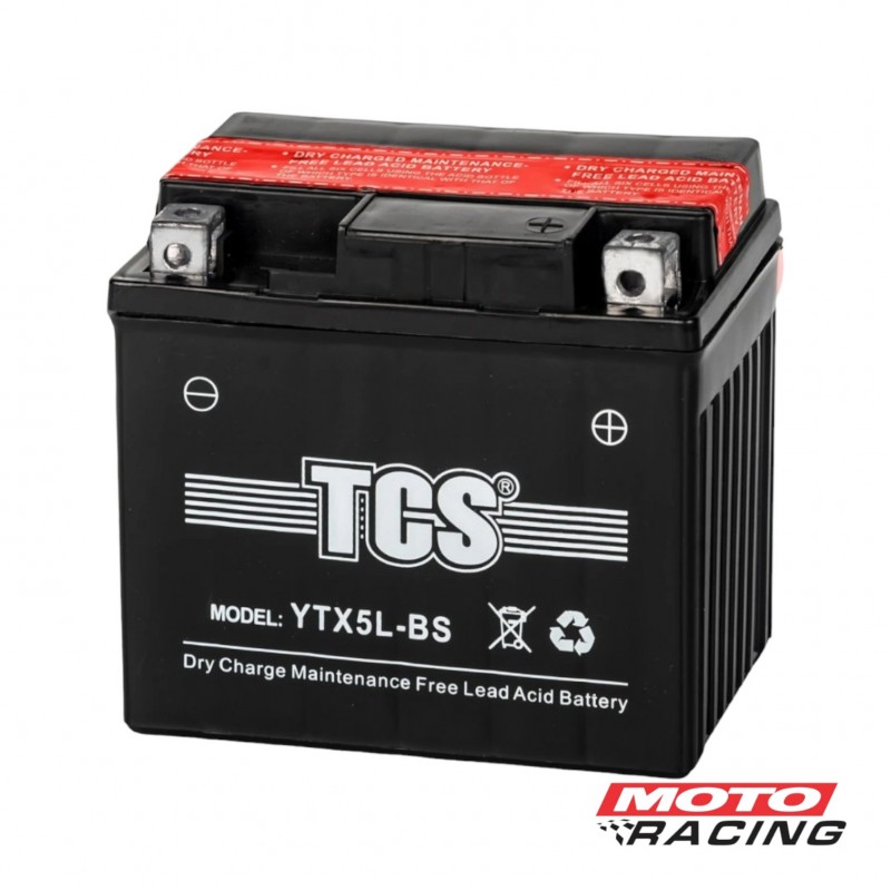 BATERIA C- ACIDO YTZ6V - YTX5L-BS (TCS)