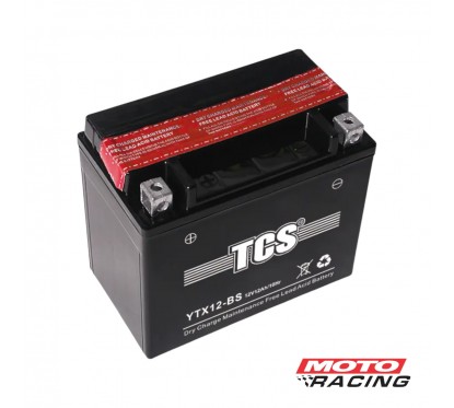 BATERIA C- ACIDO YTX12-BS POSITIVO IZQUIERDO (TCS)