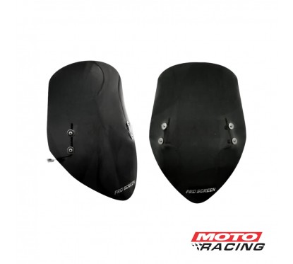 PARABRISA UNIV NAKED BAJAJ NS 200 47CM C- SOPORT HUMO (PROSCREEN