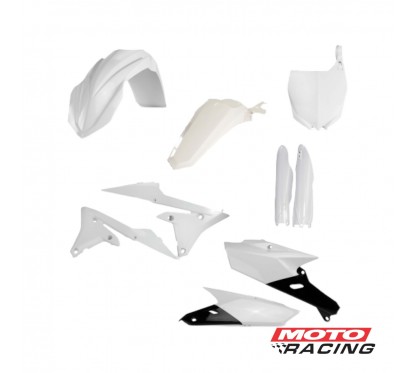 KIT PLASTICOS YAMAHA YZF 250/450 '14-'17 9 PZA BLANCO (ACERBIS)