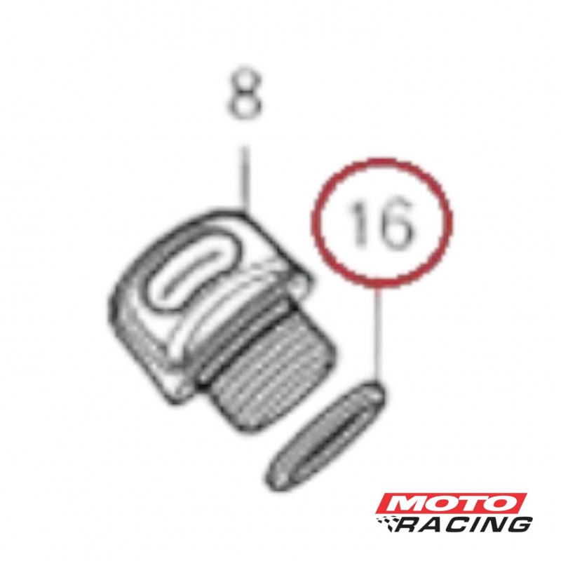 ORING TAPON NIVEL ACEITE WAVE 110 S 18 x 3 mm (ORIGINAL)