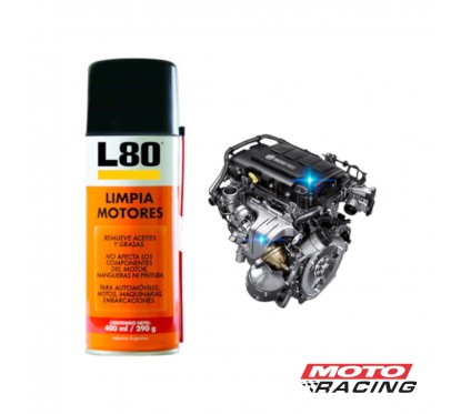 LIMPIA Y DESENGRASA MOTORES  EN AEROSOL C12 290G (L80)