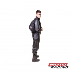 TRAJE PARA LLUVIA HOMBRE NEGRO "M" (PROTER CAPAS)