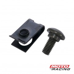 TORNILLO PLASTICO Y TUERCA RAPIDA 5X0.80 HONDA WAVE 110 S ()