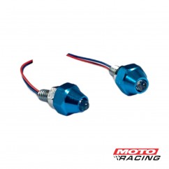 SET TORNILLO TUNNING 6mm C/LUZ AZUL x2 ()