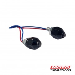 SET TORNILLO TUNNING 6mm C- LUZ NEGRO x2 ()