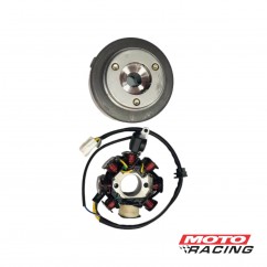 VOLANTE MAGNETICO GILERA SMASH ALTO C- ESTATOR 8 POLOS (OKINOI)