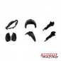 KIT PLASTICOS GILERA SMASH 110 PINTADO 7P NEGRO (OKINOI)