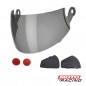 VISOR CASCO TAMASHI FUME C/TAPA Y TORNILLOS (VERTIGO)