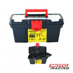 ACCESORIOS CAJA HERRAMIENTAS 11 MULTIUSO 29.5x23.5x14.5 (VC)