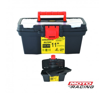ACCESORIOS CAJA HERRAMIENTAS 11 MULTIUSO 29.5x23.5x14.5 (VC)