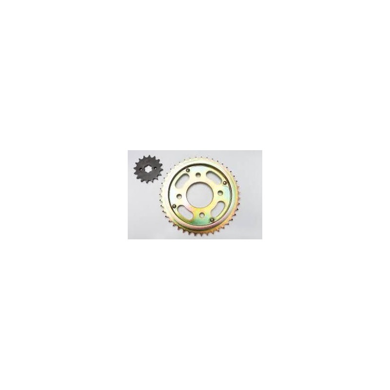 CORONA Y PIÑON HONDA 125 TODAY C- PROT. 43- 14 DORADA