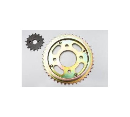 CORONA Y PIÑON HONDA 125 TODAY C- PROT. 43- 14 DORADA