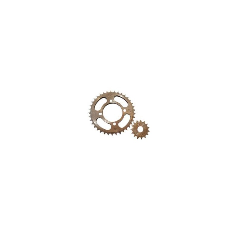 CORONA Y PIÑON YAMAHA CRYPTON T-105 37/15 DORADO