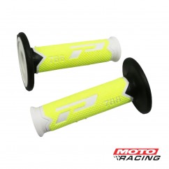 PUÑO 788 CROSS BLANCO/ AMARILLO FLUOR/ NEGRO (PRO GRIP)