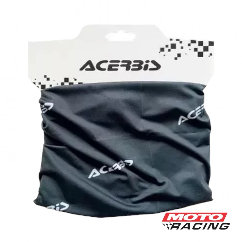 CUELLO MULTIFUNCION NEGRO C- BLANCO (ACERBIS)
