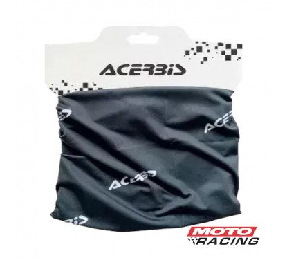 CUELLO MULTIFUNCION NEGRO C- BLANCO (ACERBIS)