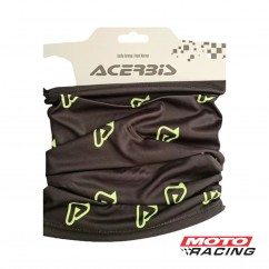 CUELLO MULTIFUNCION NEGRO C- AMARILLO FLUOR (ACERBIS)