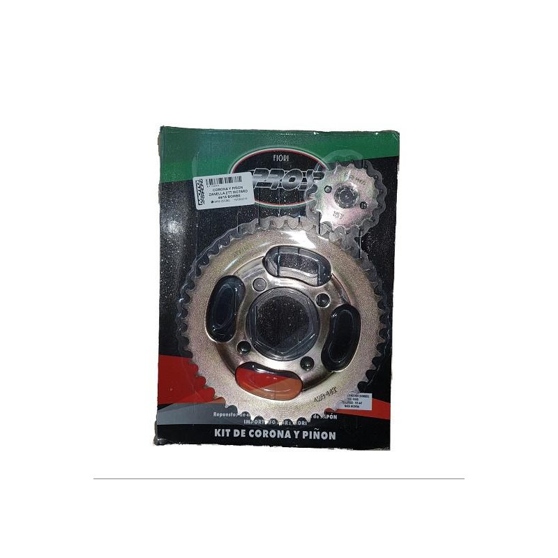 CORONA Y PIÑON ZANELLA ZTT MOTARD 44- 15 BOMBE