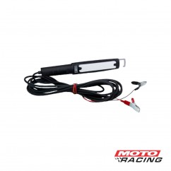 LAMPARA PORTATIL LED BIVOLTAJE 12/24v C/CABLE Y PINZA (BAIML)