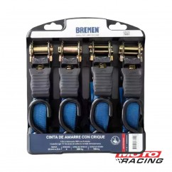 ACCESORIOS ZUNCHO AMARRE C- CRIQUE 25MM X 5M JGO X4 (BREMEN)