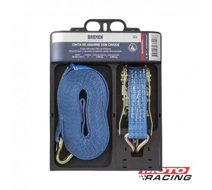 ACCESORIOS ZUNCHO AMARRE C- CRIQUE 38MM X 8M X1 (BREMEN)