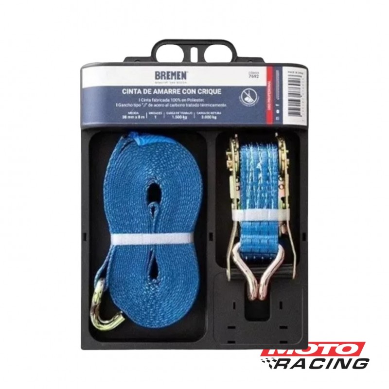 ACCESORIOS ZUNCHO AMARRE C- CRIQUE 50MM X 8M X1 (BREMEN)