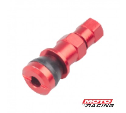 VALVULA LLANTA S- CAMARA TIPO TUNNING ROJO (NSU)