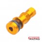 VALVULA LLANTA S- CAMARA TIPO TUNNING DORADO- ORO (NSU)