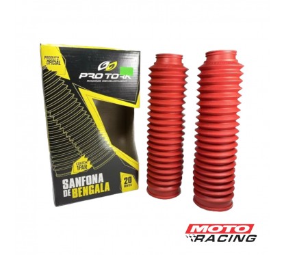 FUELLE SUSPENSION BROS- XR 125-150- SKUA 20D ROJO (PRO TORK)