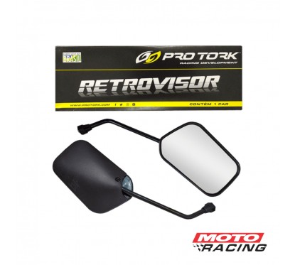 ESPEJOS T- ORIG HONDA CG TITAN 150 NEGRO EE-102H (PRO TORK)