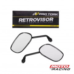 ESPEJOS T- ORI HONDA TITAN 00-  FAN 125 NEGRO EE-104H (PRO TORK)