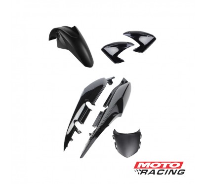 KIT PLASTICO HONDA CG NEW TITAN 150 NEGRO 6P (PRO TORK)