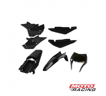 KIT PLASTICO HONDA XR 150 L 7P NEGRO (PRO TORK)