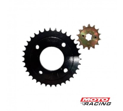 CORONA Y PIÑON HONDA BIZ C-100-  C-105 Z-35- 15 (HA)