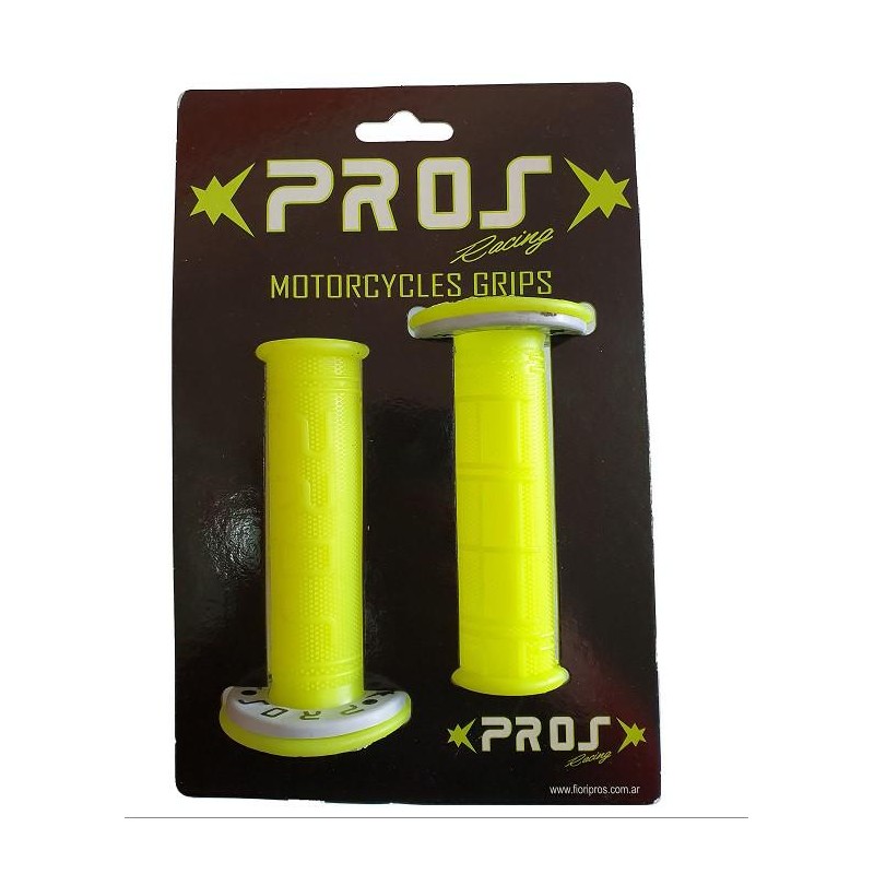 PUÑO CROSS PROS RACING AMARILLO C/GRIS