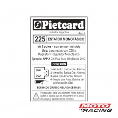 ESTATOR APPIA CITI PLUS 110 D 12 C- ENC C.A. A MAG 6 POLOS (PI)