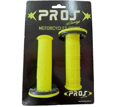 PUÑO CROSS PROS RACING AMARILLO C/NEGRO