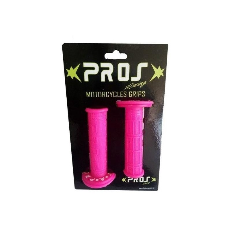 PUÑO CROSS PROS RACING FUCSIA C-  GRIS